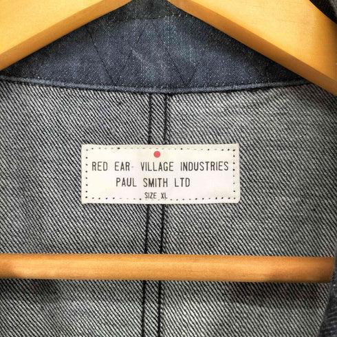 レッドイヤー RED EAR 刺繍パッチワークデニムテーラードジャケット メンズ import:XL