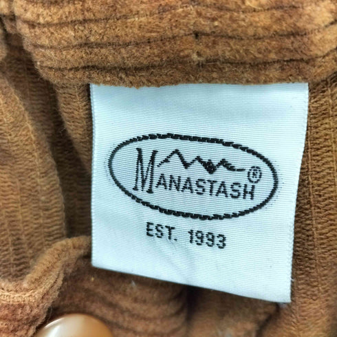 マナスタッシュ MANASTASH 8W COCOON PANTS 8分丈コーデュロイパンツ メンズ XXL