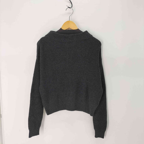 DRESS HERSELF シルクウール プルオーバーニット レディース M-L