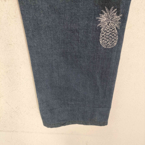 レッドイヤー RED EAR 刺繍パッチワークデニムパンツ メンズ JPN:XL