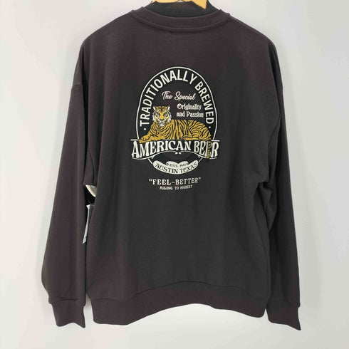 パワートゥザピープル POWER TO THE PEOPLE Tiger Emblem Sweatshirt タイガー エンブレム スウェット メンズ JPN:L