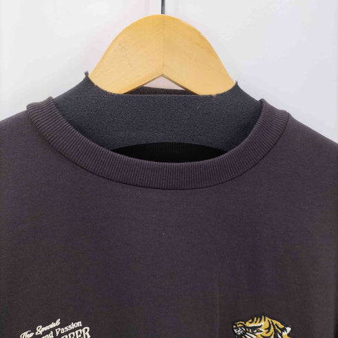 パワートゥザピープル POWER TO THE PEOPLE Tiger Emblem Sweatshirt タイガー エンブレム スウェット メンズ JPN:L