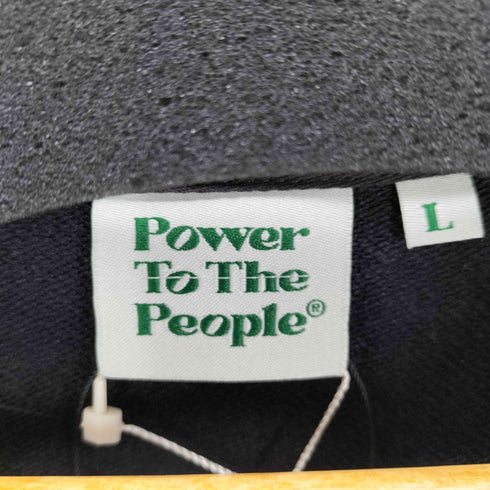 パワートゥザピープル POWER TO THE PEOPLE Tiger Emblem Sweatshirt タイガー エンブレム スウェット メンズ JPN:L