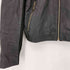 マンゴー MNG SHEEP LEATHER シープレザーノーカラージャケット レディース S