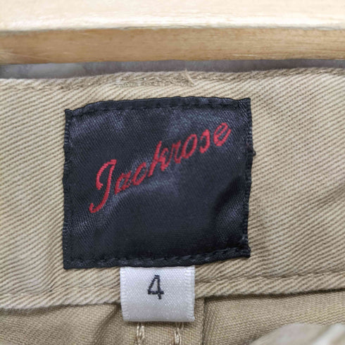ジャックローズ JACKROSE ジッパーフライ ストレート パンツ メンズ JPN:4
