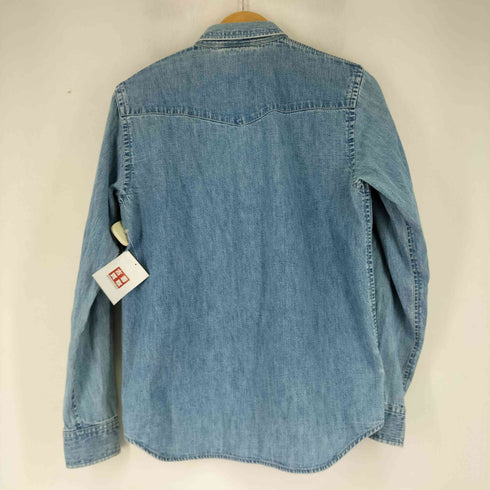 ローレンジーンズカンパニー LAUREN JEANS COMPANY 90-00S デニム L/S ウエスタンシャツ レディース import:S