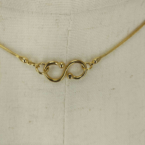 H'ERES INES 08 NECKLACE GOLD レディース