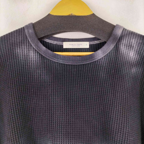 パブリックトウキョウ PUBLIC TOKYO グラデーションサーマルトップス メンズ JPN:2