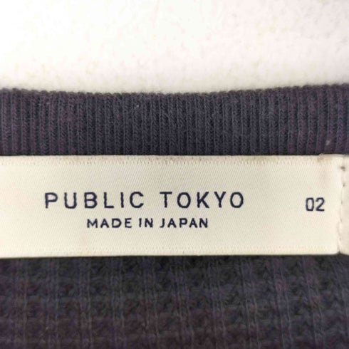 パブリックトウキョウ PUBLIC TOKYO グラデーションサーマルトップス メンズ JPN:2
