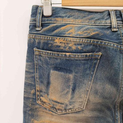 ジャックローズ JACKROSE Y2K グランジ ヴィンテージ加工 フレア デニム メンズ 31