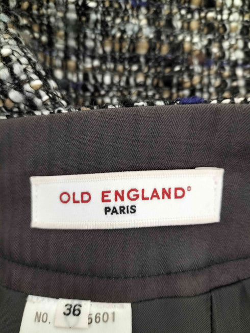 オールドイングランド OLD ENGLAND ツイードショーツ レディース 36