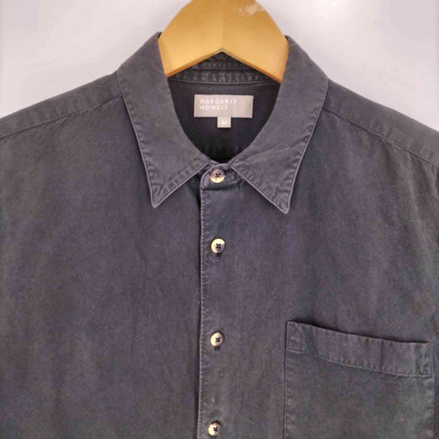 マーガレットハウエル MARGARET HOWELL コットンウール ボタンダウンシャツ メンズ JPN:M