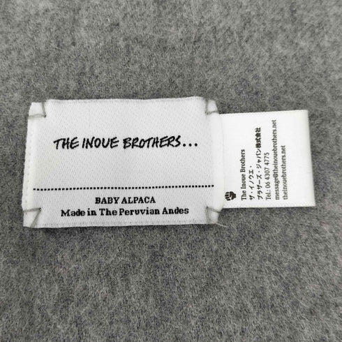 ザイノウエブラザーズ THE INOUE BROTHERS BABY ALPACA MUFFLER レディース