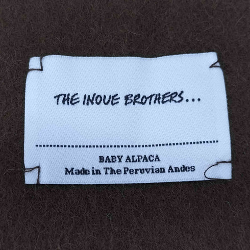 ザイノウエブラザーズ THE INOUE BROTHERS BABY ALPACA MUFFLER レディース