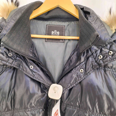 CAMPUS CREW ファー ダウンジャケット Y2K メンズ LL