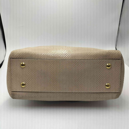 コーチ COACH パンチング パイソン調 トートバッグ レディース