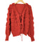 The girls society rose motif cardigan レディース FREE