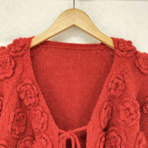 The girls society rose motif cardigan レディース FREE