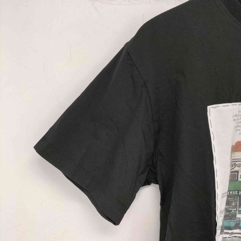 キャバン CABaN 裁縫 クルーネック半袖Tシャツ レディース M