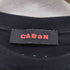 キャバン CABaN 裁縫 クルーネック半袖Tシャツ レディース M
