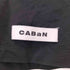 キャバン CABaN 裁縫 クルーネック半袖Tシャツ レディース M