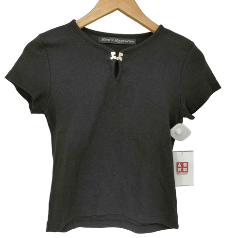 REST&RECREATION U-NECK LOGO CLIP TOP レディース ONE SIZE