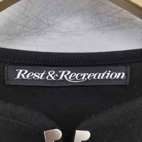 REST&RECREATION U-NECK LOGO CLIP TOP レディース ONE SIZE