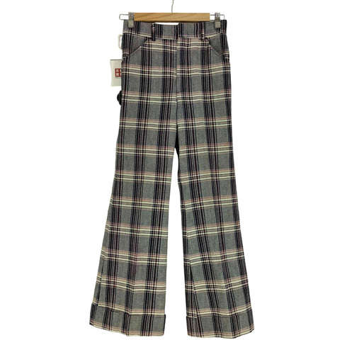 リーバイス Levis 70S PANATELA 478 マドラスチェック フレア ベルボトム パンツ 73年製 レディース