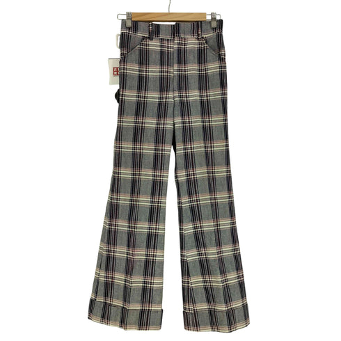 リーバイス Levis 70S PANATELA 478 マドラスチェック フレア ベルボトム パンツ 73年製 レディース