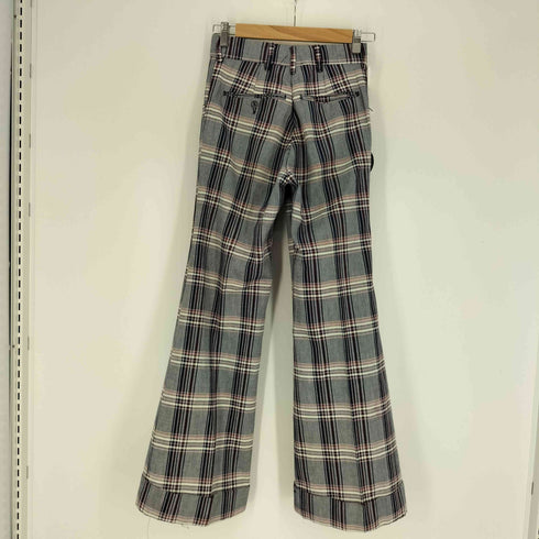 リーバイス Levis 70S PANATELA 478 マドラスチェック フレア ベルボトム パンツ 73年製 レディース