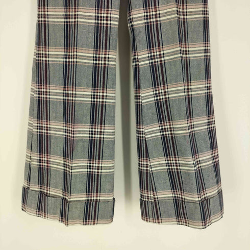 リーバイス Levis 70S PANATELA 478 マドラスチェック フレア ベルボトム パンツ 73年製 レディース