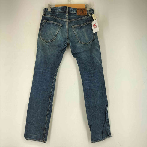 ヒステリックグラマー HYSTERIC GLAMOUR ウォッシュ加工 スタッズ ストレートデニムパンツ メンズ US:28-29