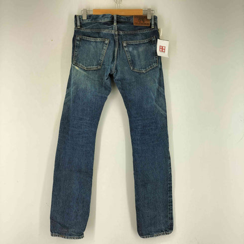 ヒステリックグラマー HYSTERIC GLAMOUR ウォッシュ加工 スタッズ ストレートデニムパンツ メンズ US:28-29