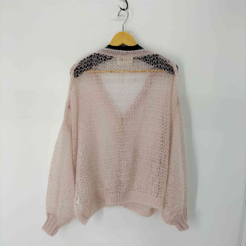 THE TOE PARASOL KID MOHAIR CARDIGAN レディース M
