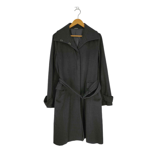 コムサデモード COMME CA DU MODE カシミヤ100% ベルト付き スタンドカラーコート レディース 15
