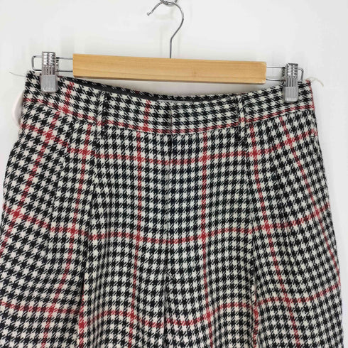 イッセイミヤケ ISSEY MIYAKE DUETRIO 80S グレンチェック 2タック ウール スラックス メンズ JPN:M
