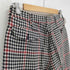イッセイミヤケ ISSEY MIYAKE DUETRIO 80S グレンチェック 2タック ウール スラックス メンズ JPN:M