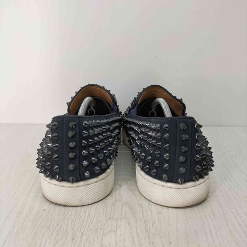 クリスチャンルブタン CHRISTIAN LOUBOUTIN ROLLER BOAT スパイクスタッズ スリッポン メンズ EUR:43