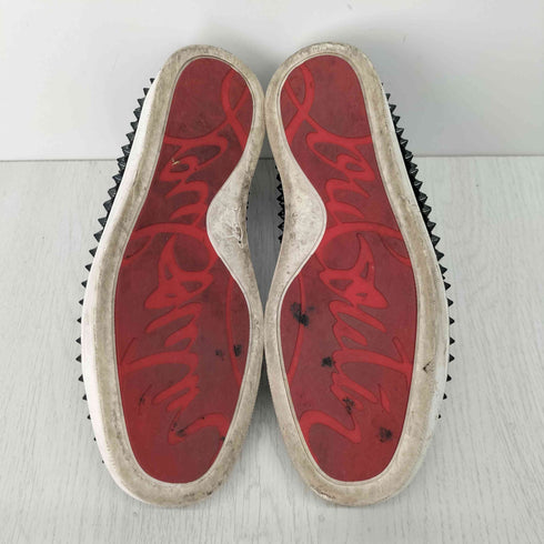 クリスチャンルブタン CHRISTIAN LOUBOUTIN ROLLER BOAT スパイクスタッズ スリッポン メンズ EUR:43