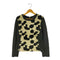 マークバイマークジェイコブス Marc by Marc Jacobs バックジップ ウールナイロン ボア切替 クルーネックニット レディース import:L