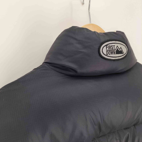 ファーストダウン FIRST DOWN リバーシブル ジップアップ ダウンジャケット メンズ 2L