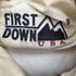 ファーストダウン FIRST DOWN リバーシブル ジップアップ ダウンジャケット メンズ 2L