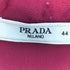 プラダ PRADA シルク100% ボウタイ フリルブラウス レディース FR:44