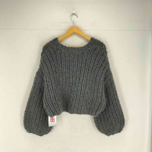 カデュネ CADUNE モヘア混 ローゲージニットカーディガン レディース 38