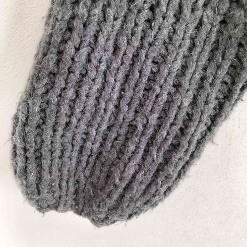 カデュネ CADUNE モヘア混 ローゲージニットカーディガン レディース 38