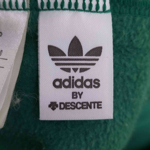 アディダス adidas 90s デサント製 トレフォイルロゴ刺繍 3ライン イージージャージ ショーツ メンズ JPN:L