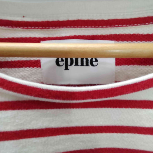 エピヌ epine コットンボーダーカットソー レディース