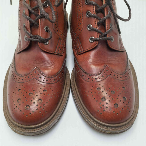 セダークレスト CEDAR CREST レザー レースアップ ブーツ レディース JPN:24