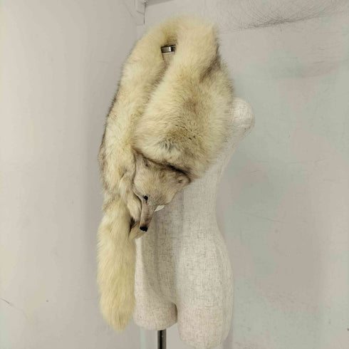 顔つき リアルファー ティペット レディース