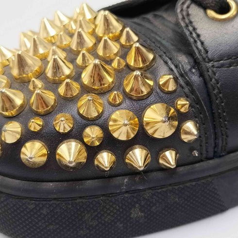 クリスチャンルブタン CHRISTIAN LOUBOUTIN レザースパイク スタッズ スニーカー メンズ 41 1/2